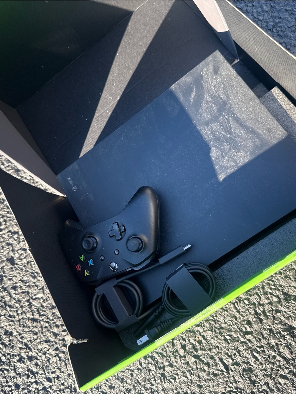 Xbox Wireless Controller with Charging Cable - Black
